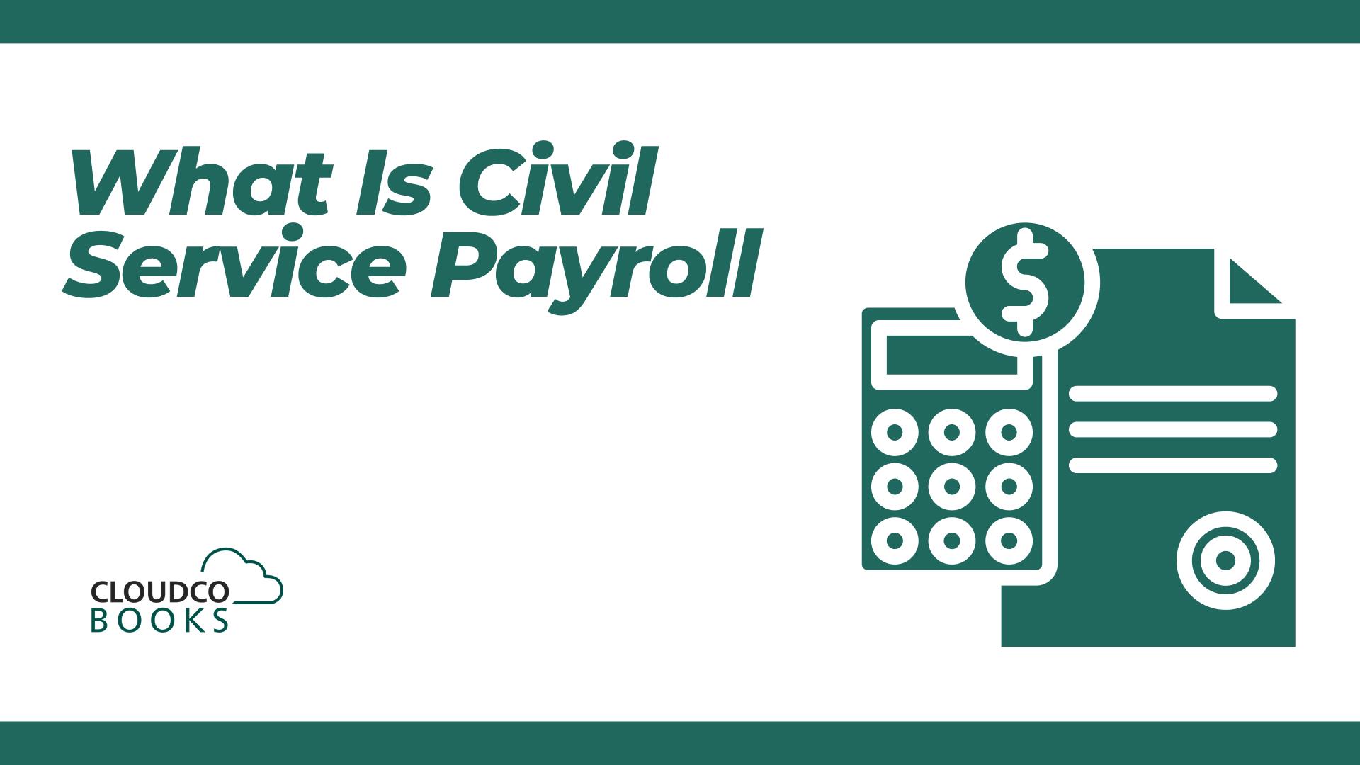 What Is Civil Service Payroll